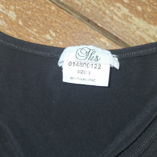 Black tight short dress with belly cutout like new