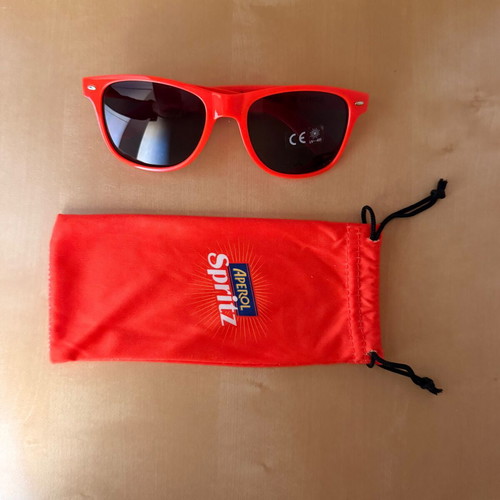 Aperol Spritz Orange Sunglasses new, black and orange