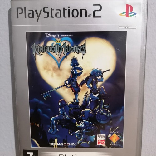 Kingdom Hearts platinum case and cover for Playstation 2 used