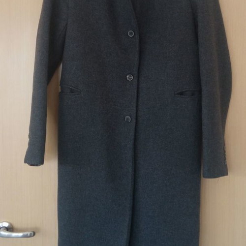 Zara μάλλινο γυναικείο παλτό size M σαν καινούργιο, γκρι