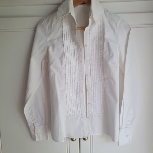 Massimo Dutti white shirt medium like new, cotton