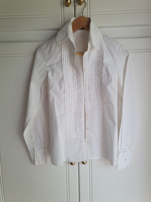 Massimo Dutti white shirt medium like new, cotton