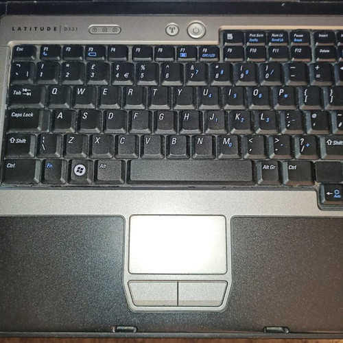 Dell laptop used with 14" screen, AMD FX processor, 4GB RAM