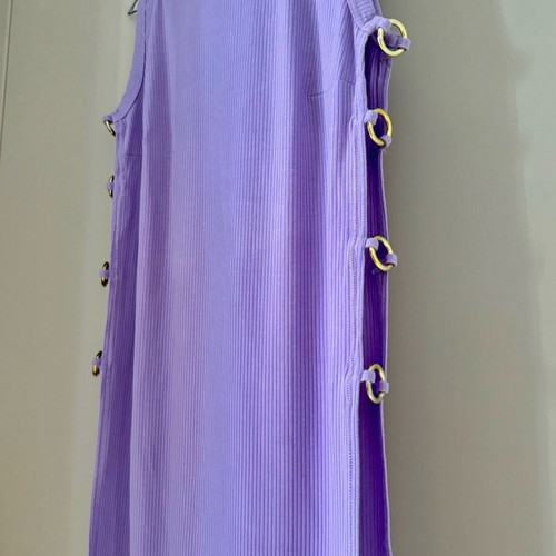 Dolce Domenica lavender set blouse and pants like new