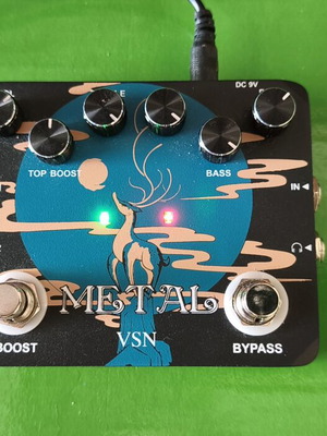 VSN Heavy Metal Distortion Pedal new with headphone output