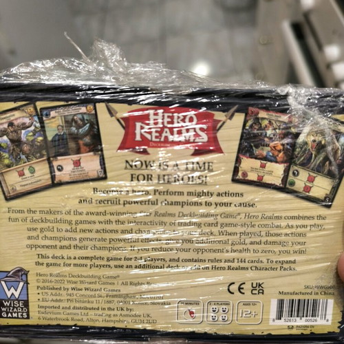 Hero Realms Wise Wizard game new