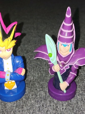 Φιγούρες Yu-Gi-Oh και Dark Magician σαν καινούργιες, 1996 BIP Holland