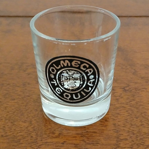 Olmeca tequila shot glass used