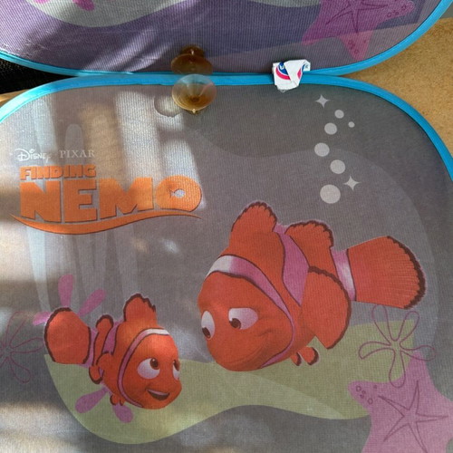 Car side sunshade used