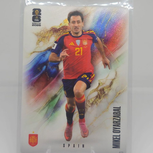 Mikel Oyarzabal Panini x Kayou World Cup 2026 Color Blast card like new
