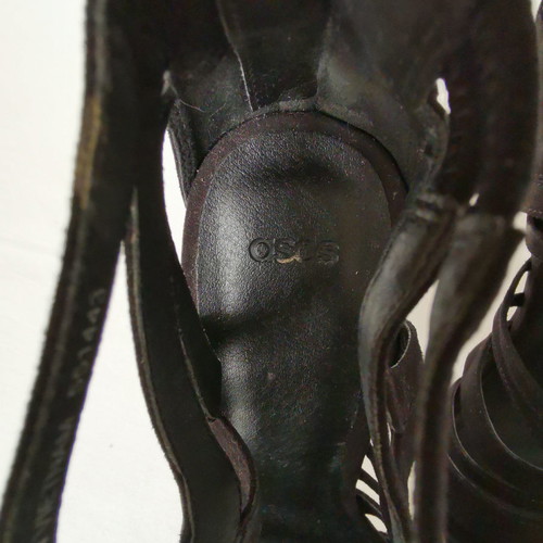 ASOS Caged heels used, size 39, black