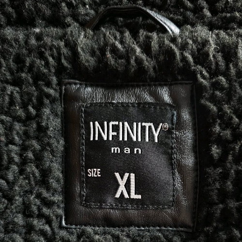 Bomber jacket Infinity XL black like new