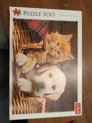 Trefl Puzzle 500 Pieces Pet Design Like New