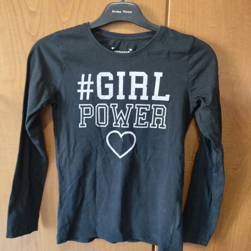 Primark girl’s blouse with rhinestones like new, size 146 cm