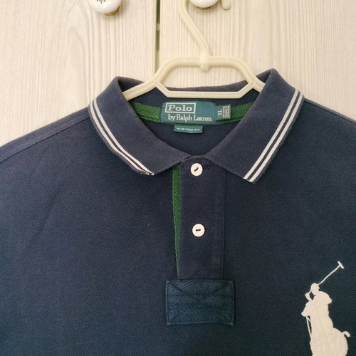 Ralph Lauren collectible blue polo shirt size XL like new