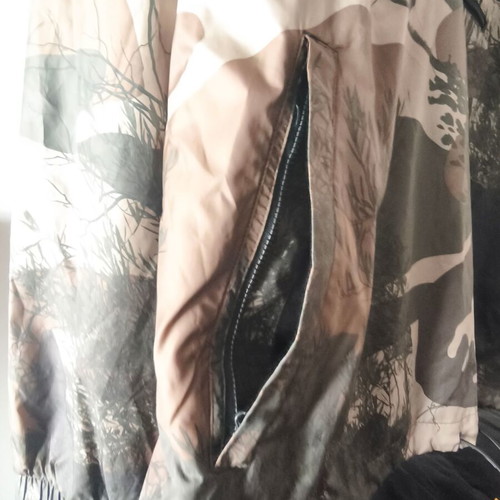 Adidas Originals windbreaker camouflage green size M like new