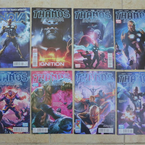 The Thanos Imperative 1-6 & Ignition (2010-2011) + Nova # No 36. & Thanos Sourcebook (2010)