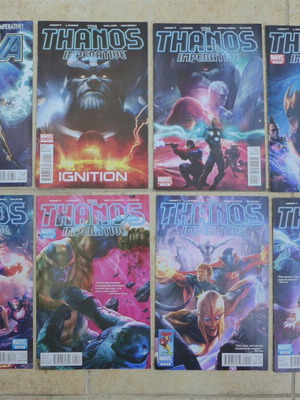 The Thanos Imperative 1-6 & Ignition (2010-2011) + Nova # No 36. & Thanos Sourcebook (2010)