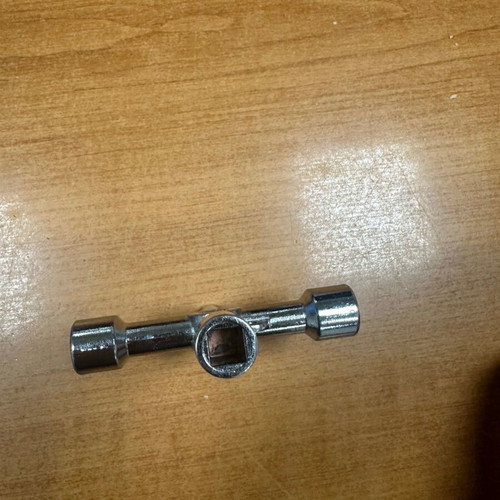 Service four-way key used, tool for technicians
