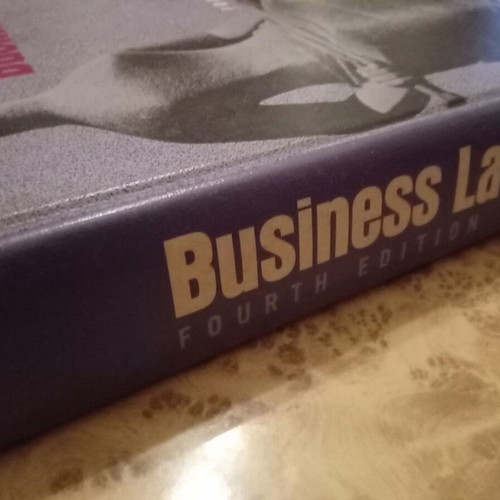 Business Law Fourth Edition like new, 1972 edition