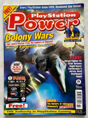 PlayStation Power UK τεύχος Νοεμβρίου 1997 σαν καινούργιο