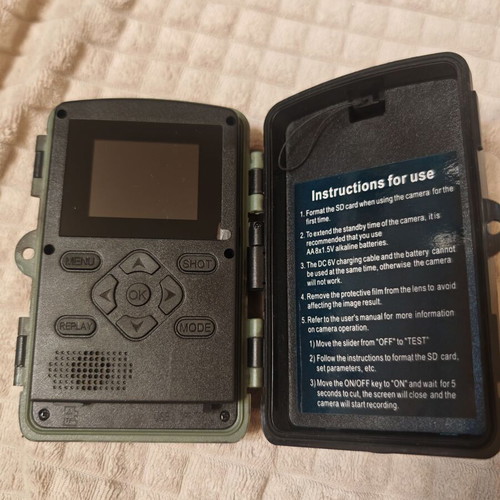 Lutranstra Trail Camera Full HD IR Night Vision like new