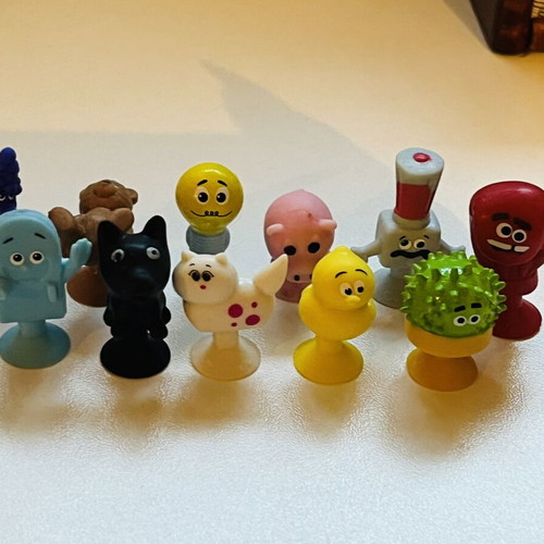 Stikeez figures used, set of 11 from Lidl