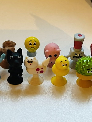 Stikeez figures used, set of 11 from Lidl