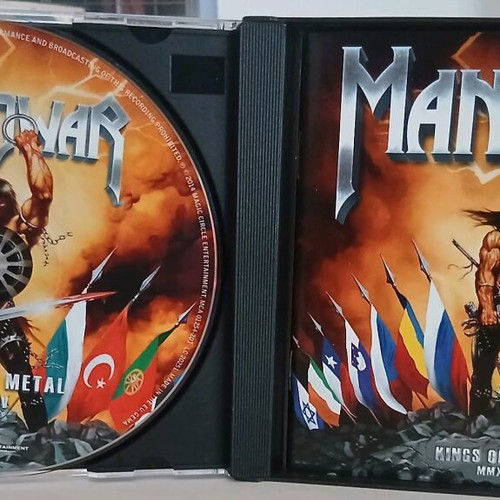 Manowar Kings of Metal MMXIV double CD like new