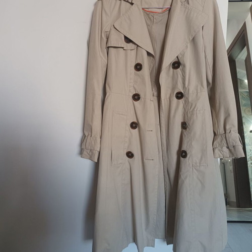 Zara trench coat like new, grey and beige, size S