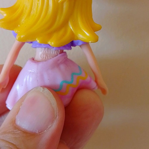 Polly Pocket Mattel original mini doll used collectible