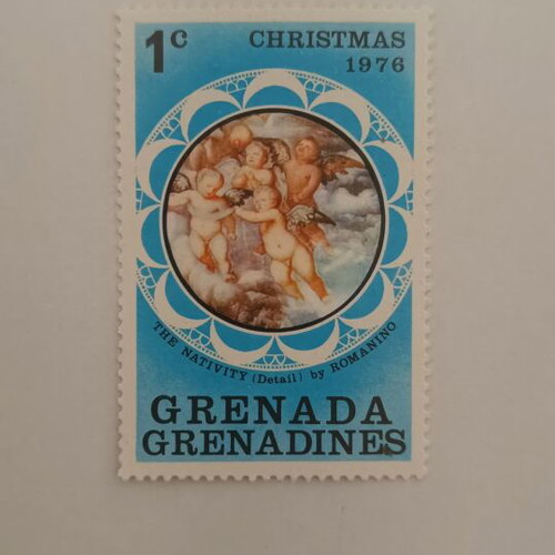 Grenada Grenadines Christmas 1976 Stamp The Nativity by Romanino like new