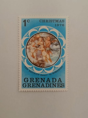 Grenada Grenadines Christmas 1976 Stamp The Nativity by Romanino like new