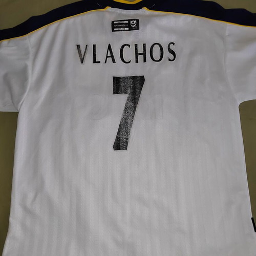 Portsmouth 1998-99 Centenary Match Issued Jersey Vlachos 7 used