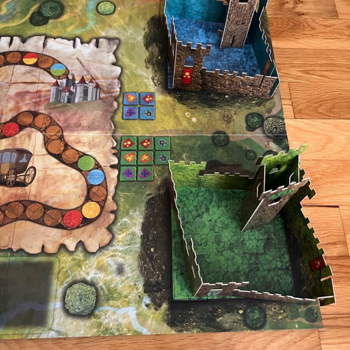Board game Castles and Siege used, strategy game