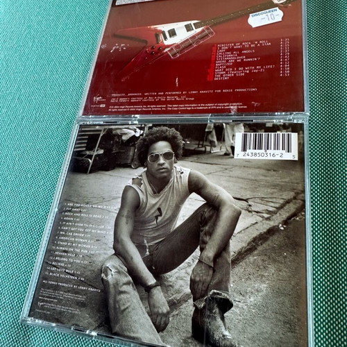 Lenny Kravitz 2 CD pack like new, rock