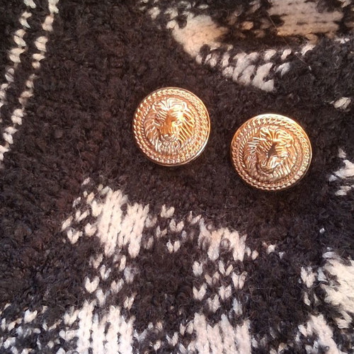 Mango short winter sweater used, black and white, size M