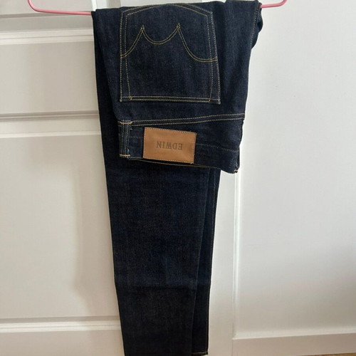 Edwin ED-75 Relaxed Tapered Jeans W28 L32 New, Men's Blue