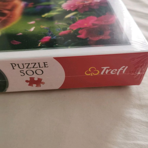 Puzzle new 500 pieces with kitten