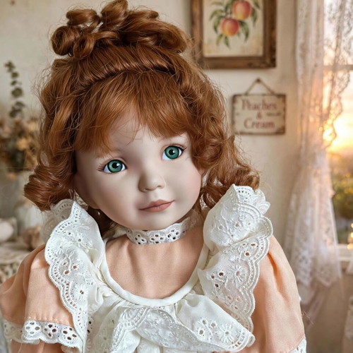 Dianna Effner Peaches and Cream porcelain doll