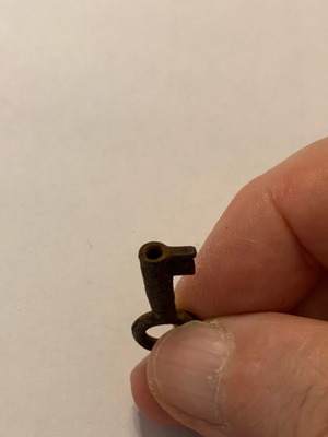 Small key used, old