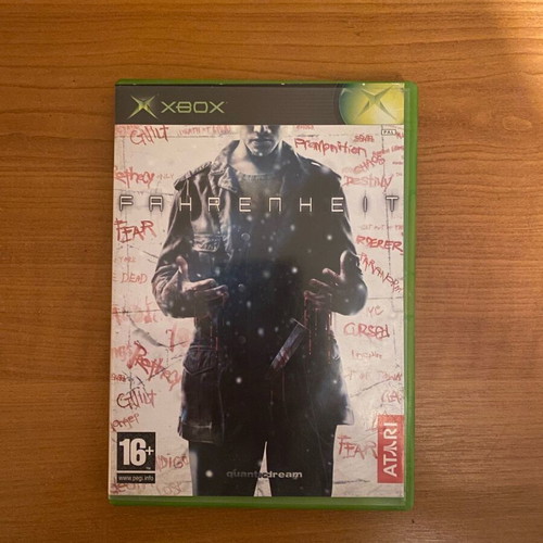 Fahrenheit for Xbox Original used in good condition