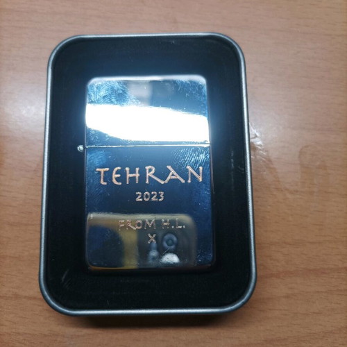 Tehran 2023 collectible lighter new from Hugh Laurie