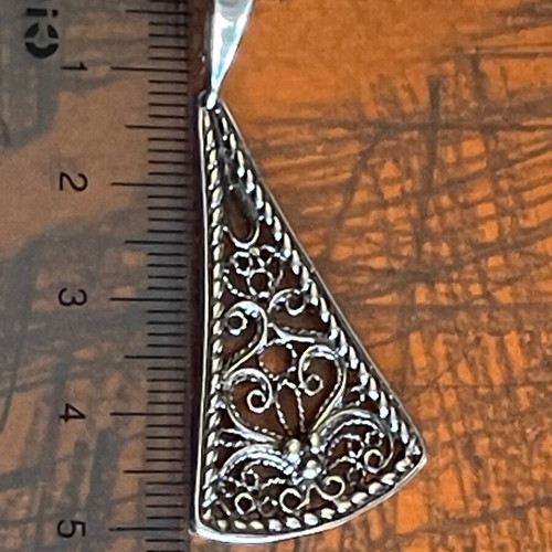 Handmade Russian filigree silver 925 earrings new