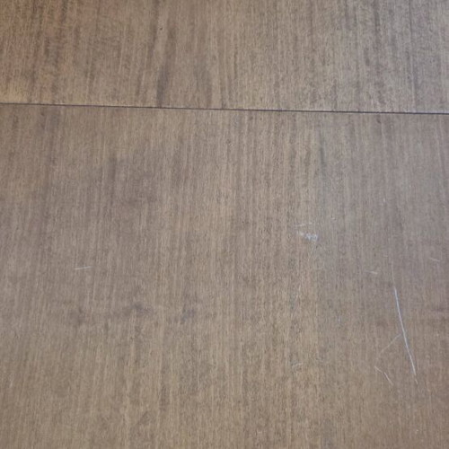 Wooden extendable table used with 33 cm extension