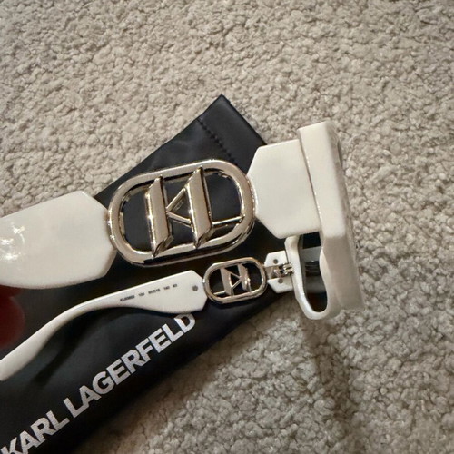Karl Lagerfeld women's white sunglasses like new