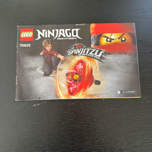 Lego instruction booklets used, pack of 10 pieces