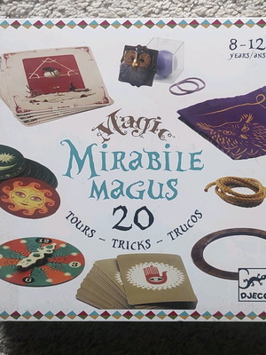 Magic Mirabile Magus 20 board game new by DJECO for ages 8-12