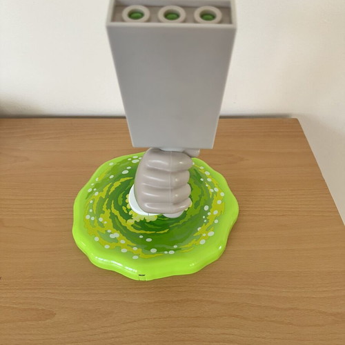 Portal Gun lamp used, Rick and Morty official licensed