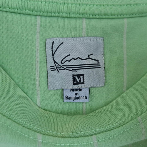 Karl Kani men's vintage T-shirt size M, green